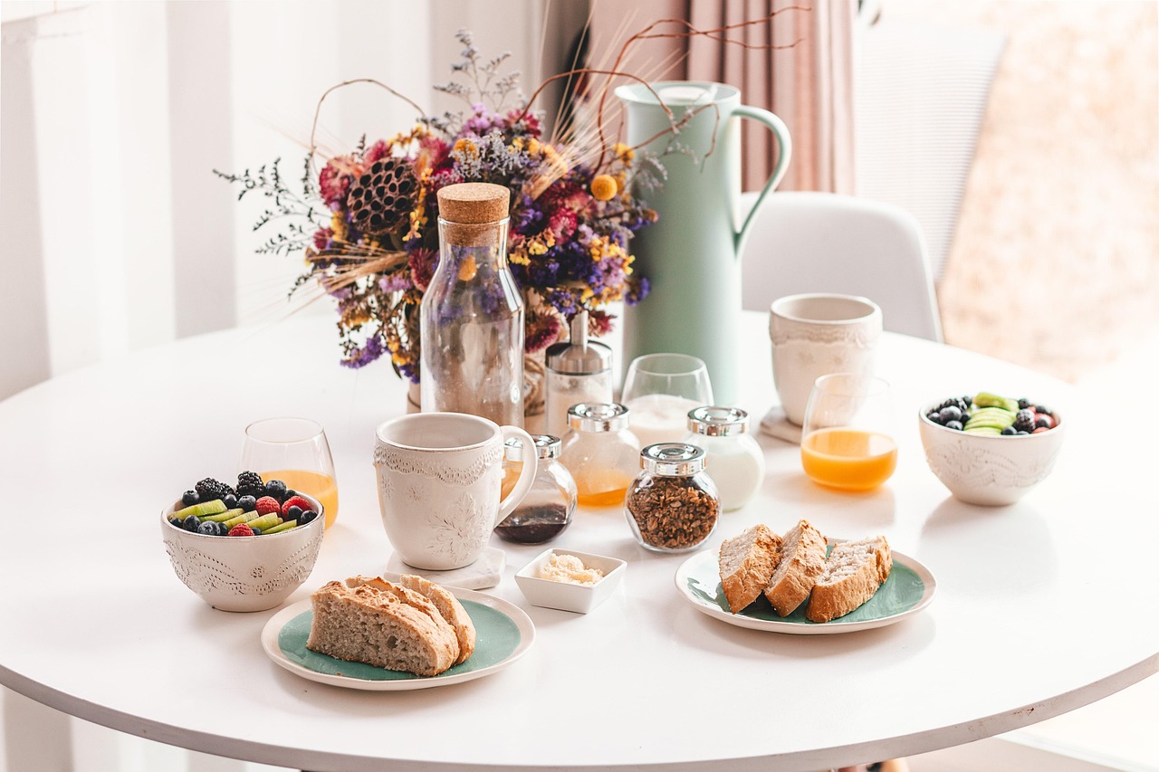 Brunch: the banner photo of its sample QR menu