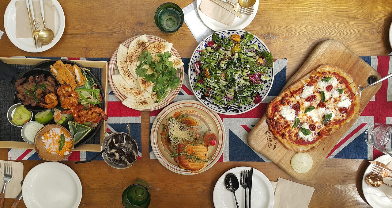 Mexican: the banner photo of its sample QR menu